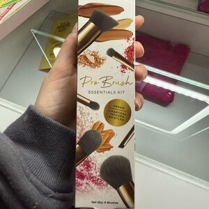 BDB Vegan Charcoal Bristle Makeup Brush Set